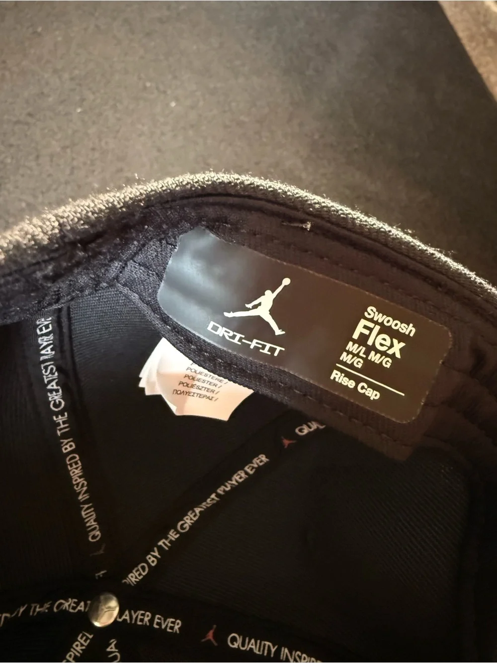 Jordan Gray Cap with Orange Jumpman and Gators Logo